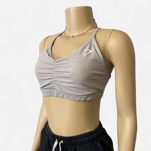 Gymshark Light Gray Sports Bra